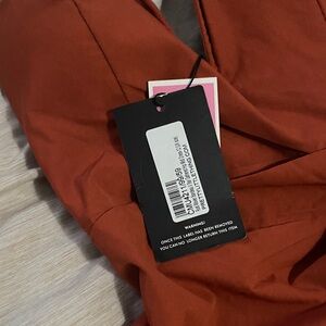 PrettyLittleThing Terracotta Dress